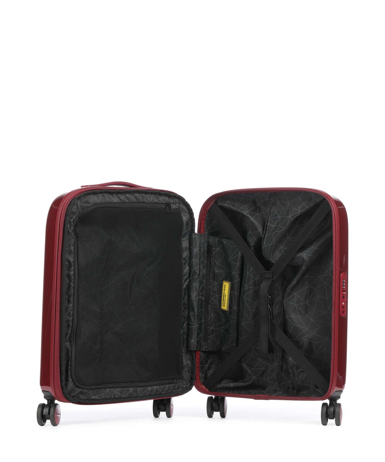 Mandarina Duck Logoduck+ Metal Spinner (4 wheels) red metal