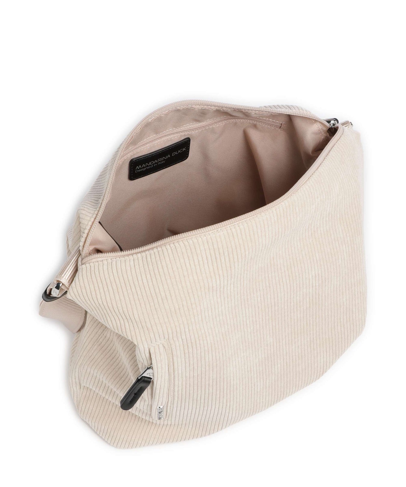 Mandarina Duck Hunter Velvet Shoulder bag cashmere