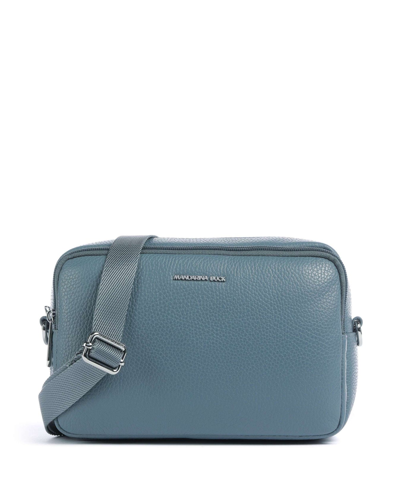 Mandarina Duck Mellow Leather Crossbody bag iron