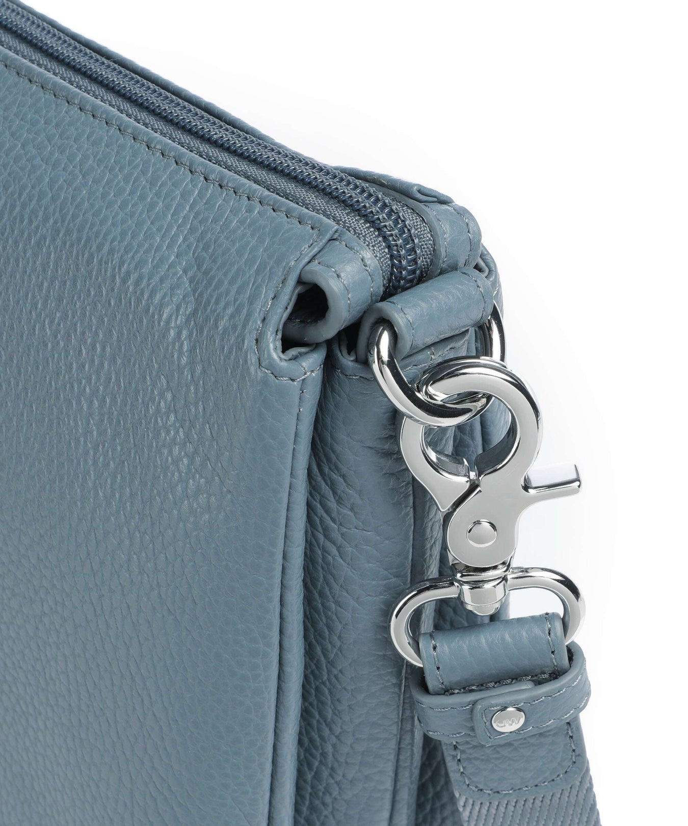 Mandarina Duck Mellow Leather Crossbody bag iron