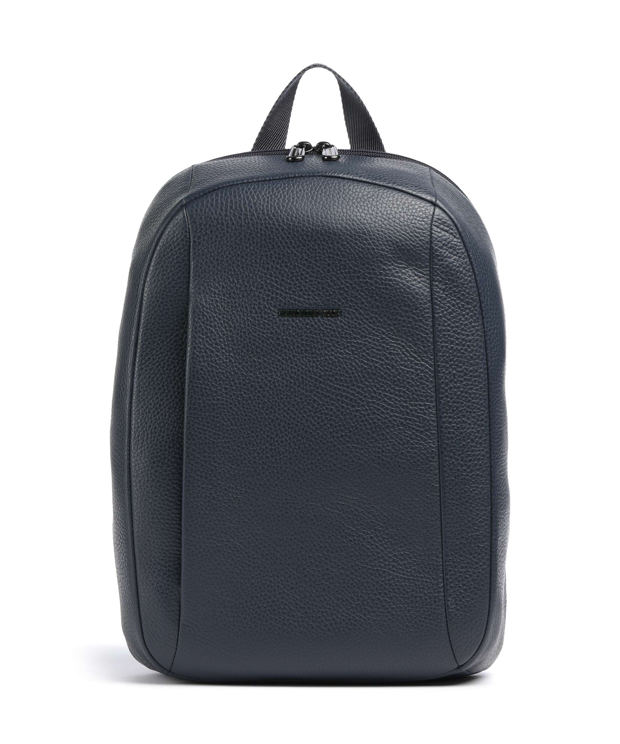 Mandarina Duck Mellow Leather Backpack dress blue