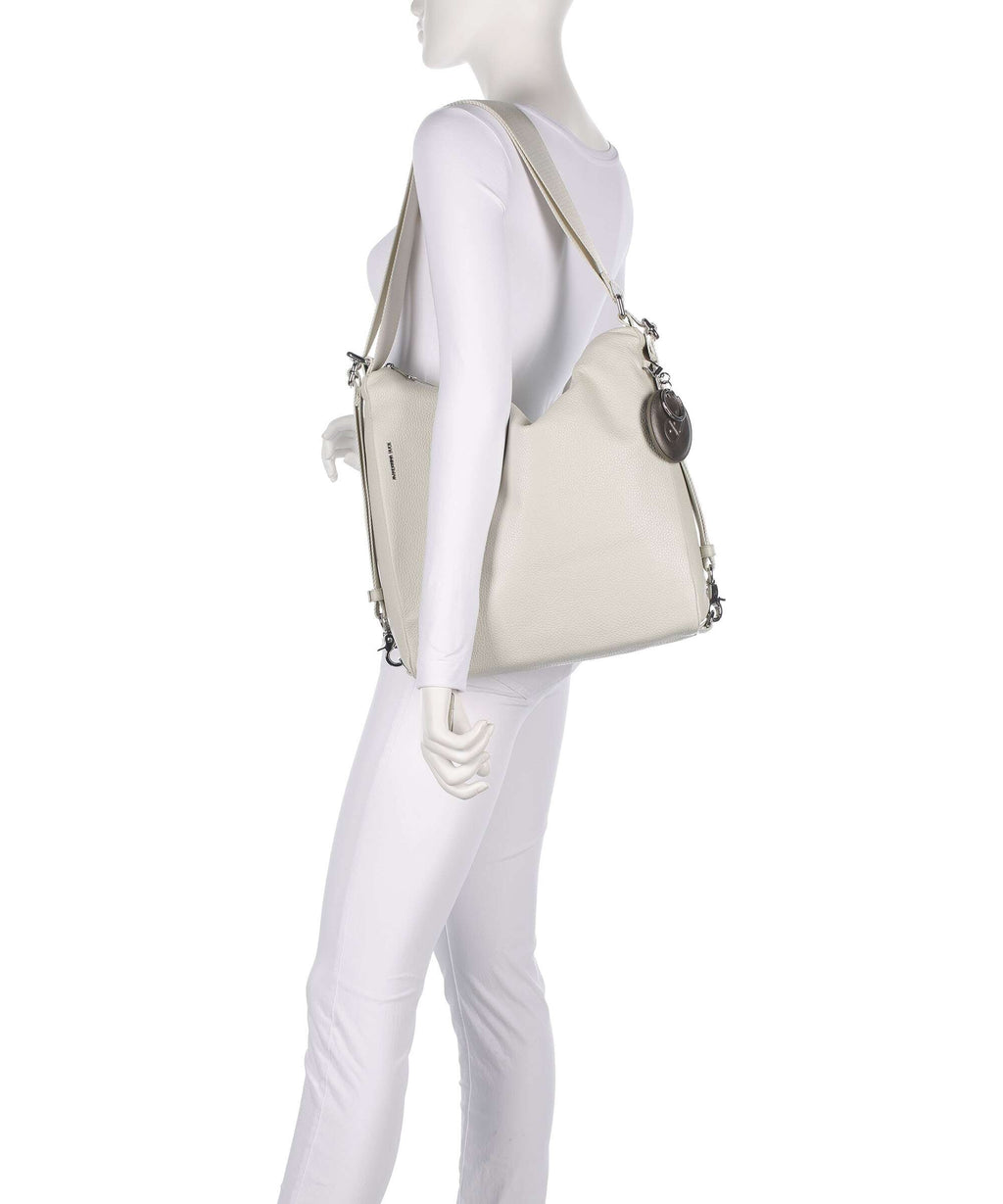 Mandarina Duck Mellow Leather Backpack bag cashmere