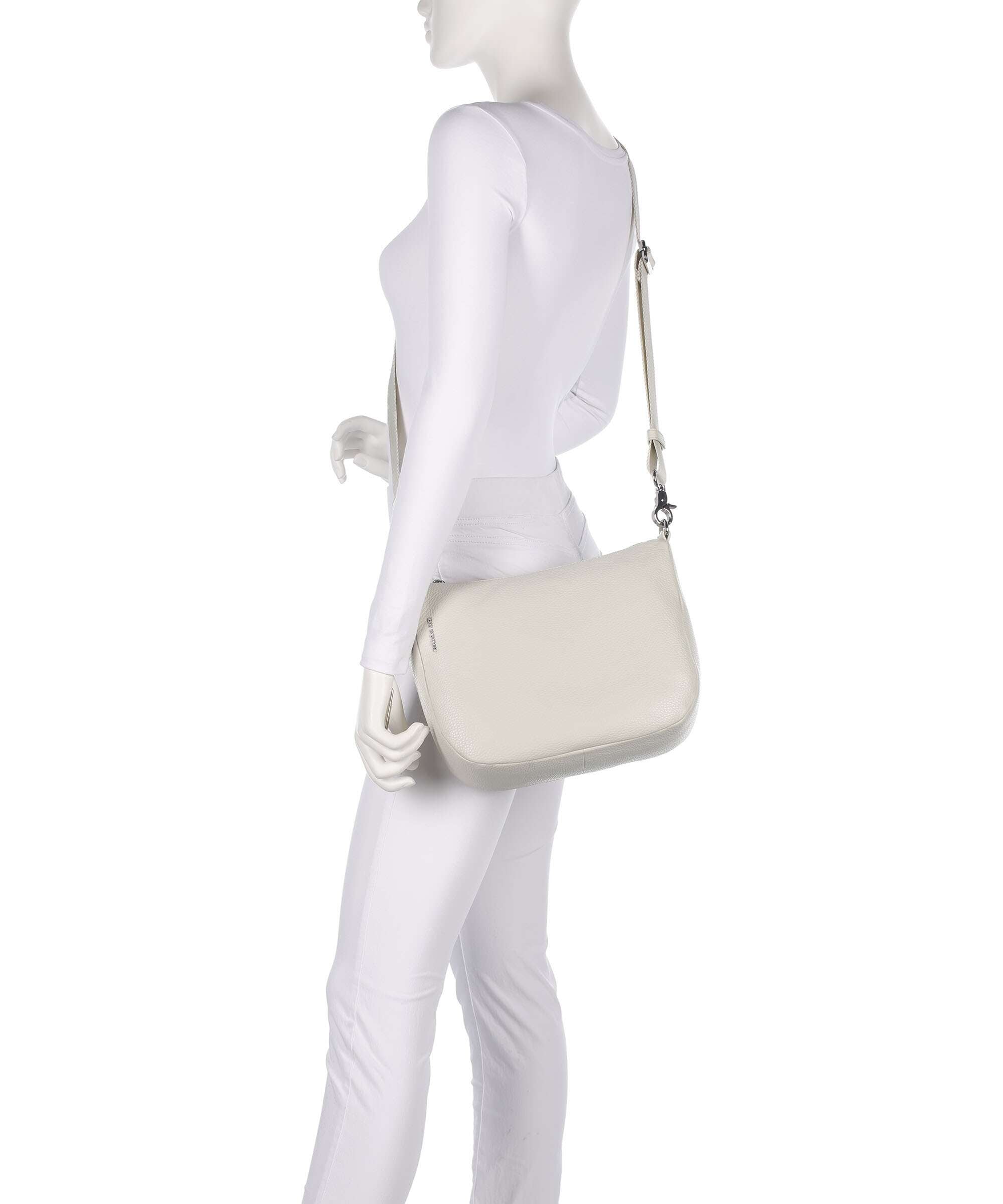 Mandarina Duck Mellow Leather Crossbody bag cashmere
