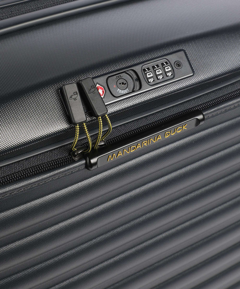 Mandarina Duck Smart Duck Spinner (4 wheels) dark gloss