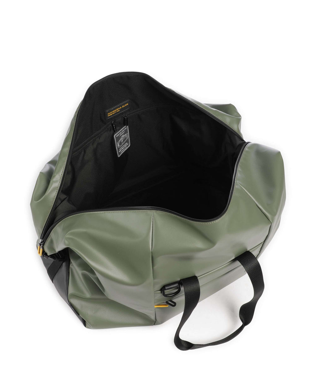 Mandarina Duck Eco Coated Weekend bag pine green