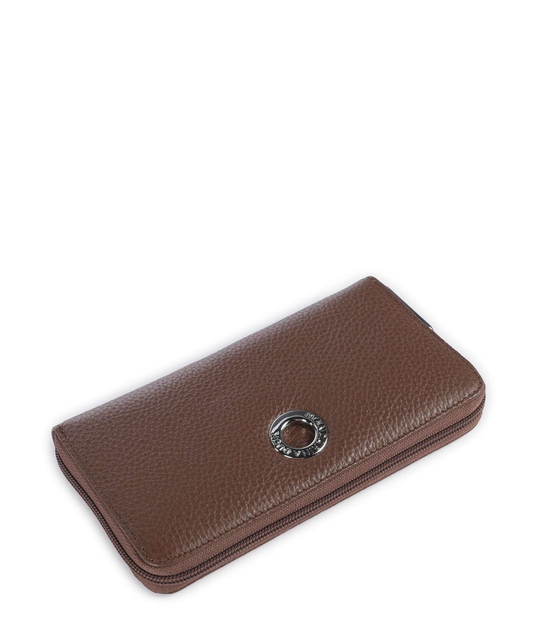 Mandarina Duck Mellow Leather Wallet milk chocolate