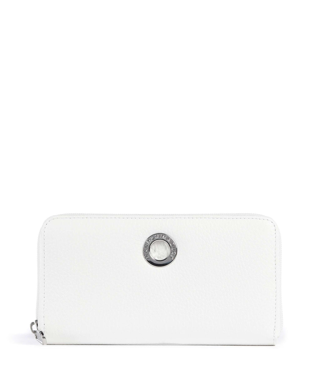 Mandarina Duck Mellow Leather Wallet blanc