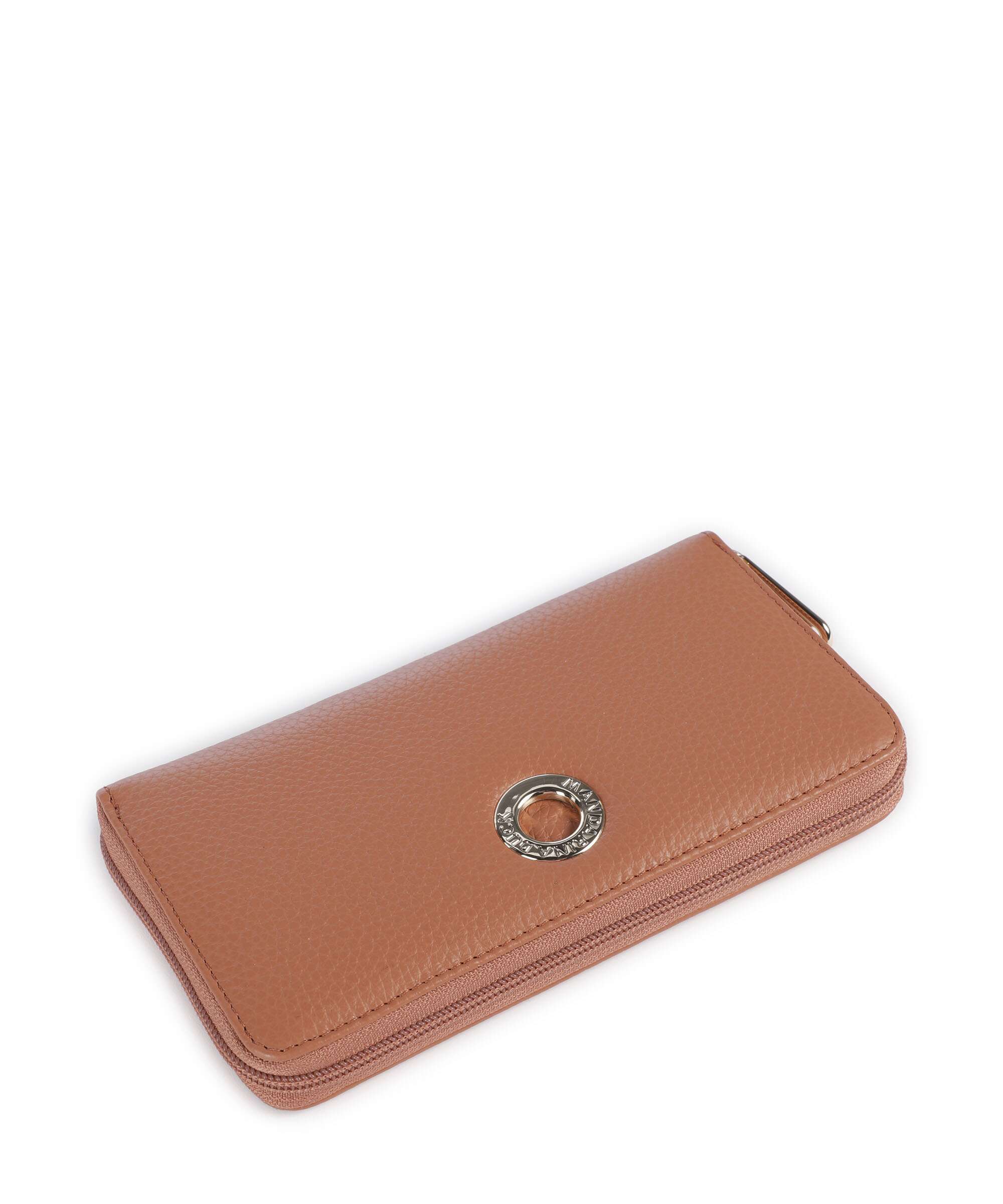 Mandarina Duck Mellow Leather Wallet pecan nut