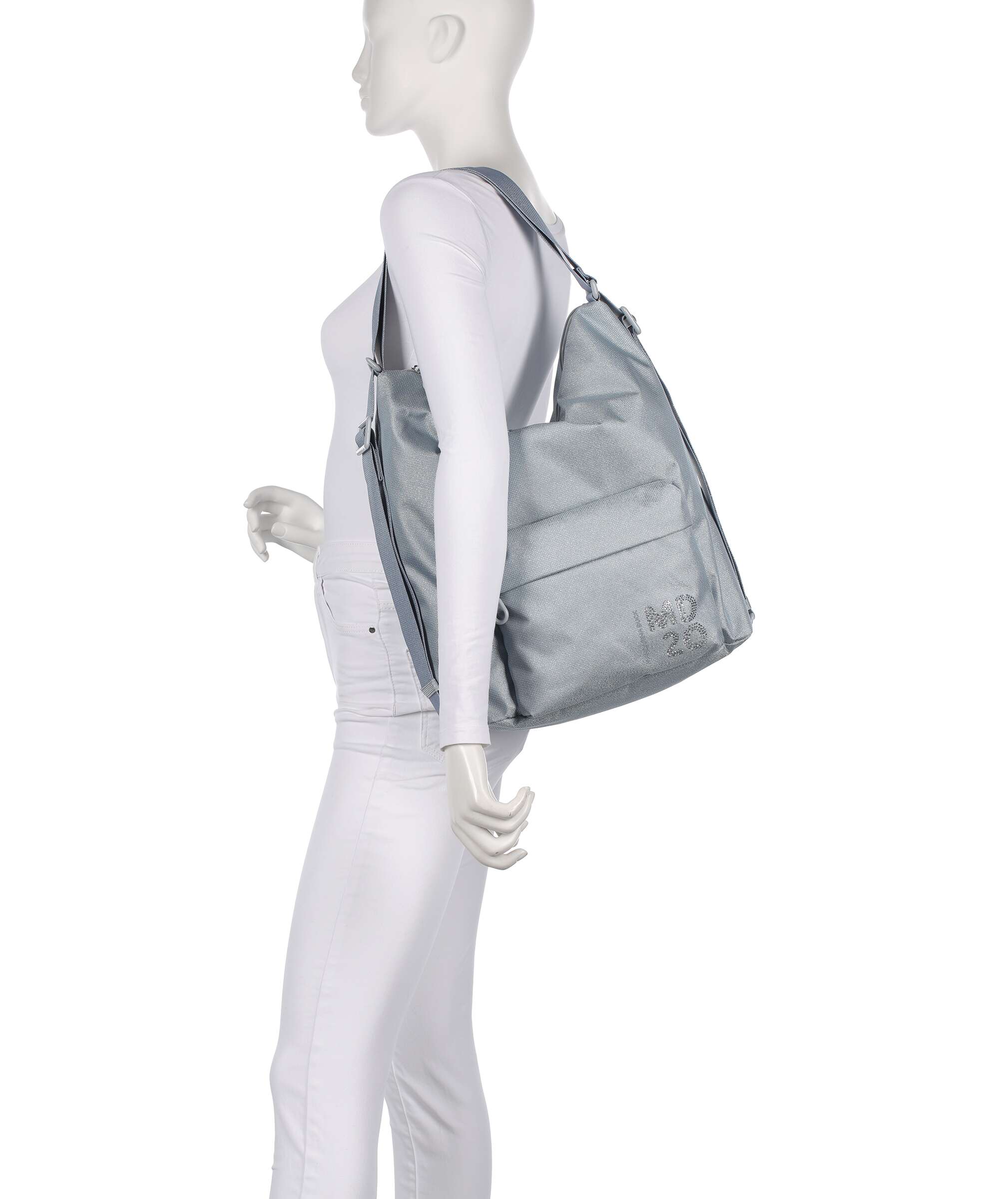 Mandarina Duck MD20 Lux 2.0 Backpack bag silver