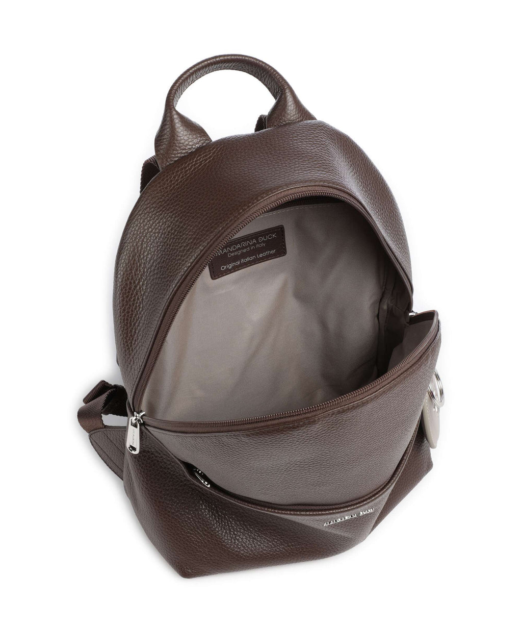 Mandarina Duck Mellow Leather Backpack espresso