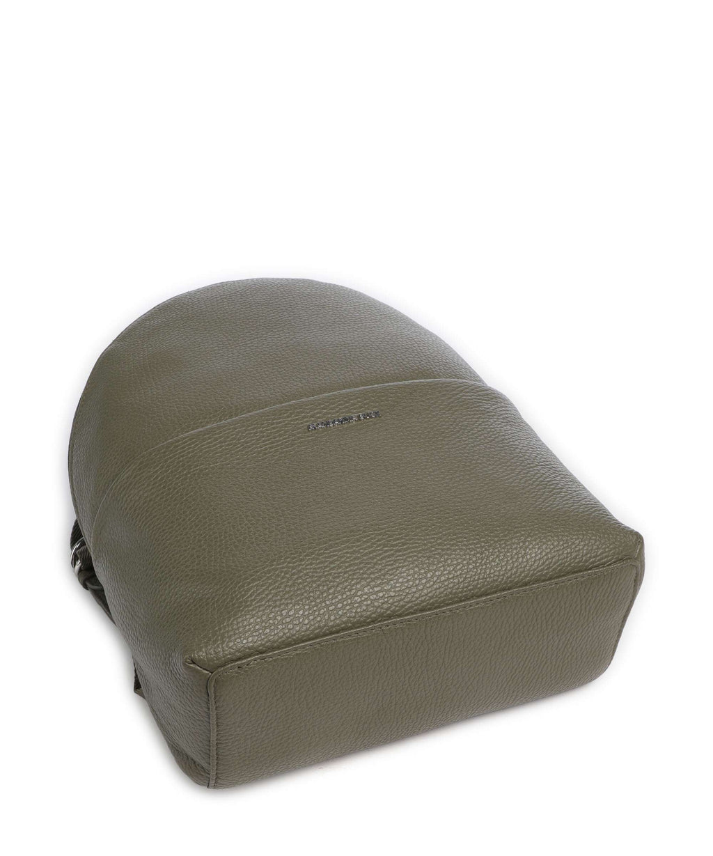 Mandarina Duck Mellow Leather Backpack winter olive