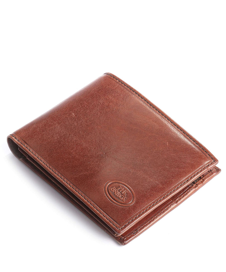 The Bridge Story Uomo Wallet marrone
