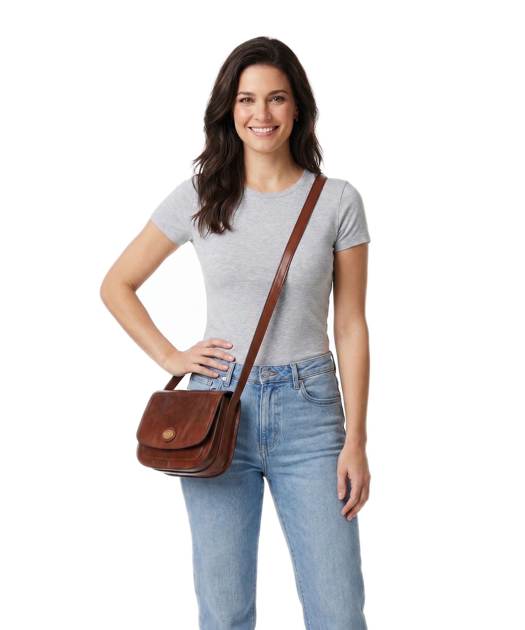 The Bridge Story Donna Crossbody bag marrone