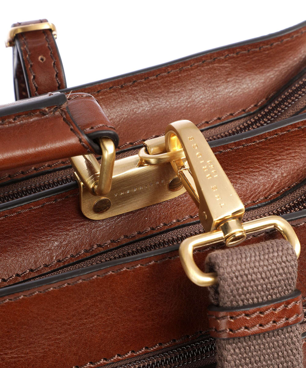 The Bridge Story Uomo Briefcase marrone