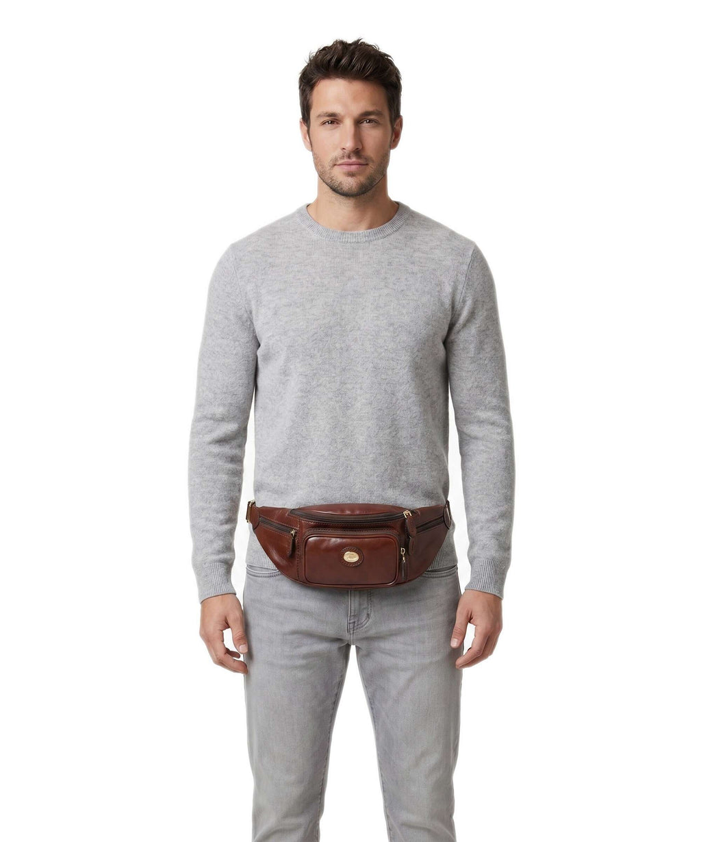 The Bridge Story Viaggio Belt bag marrone
