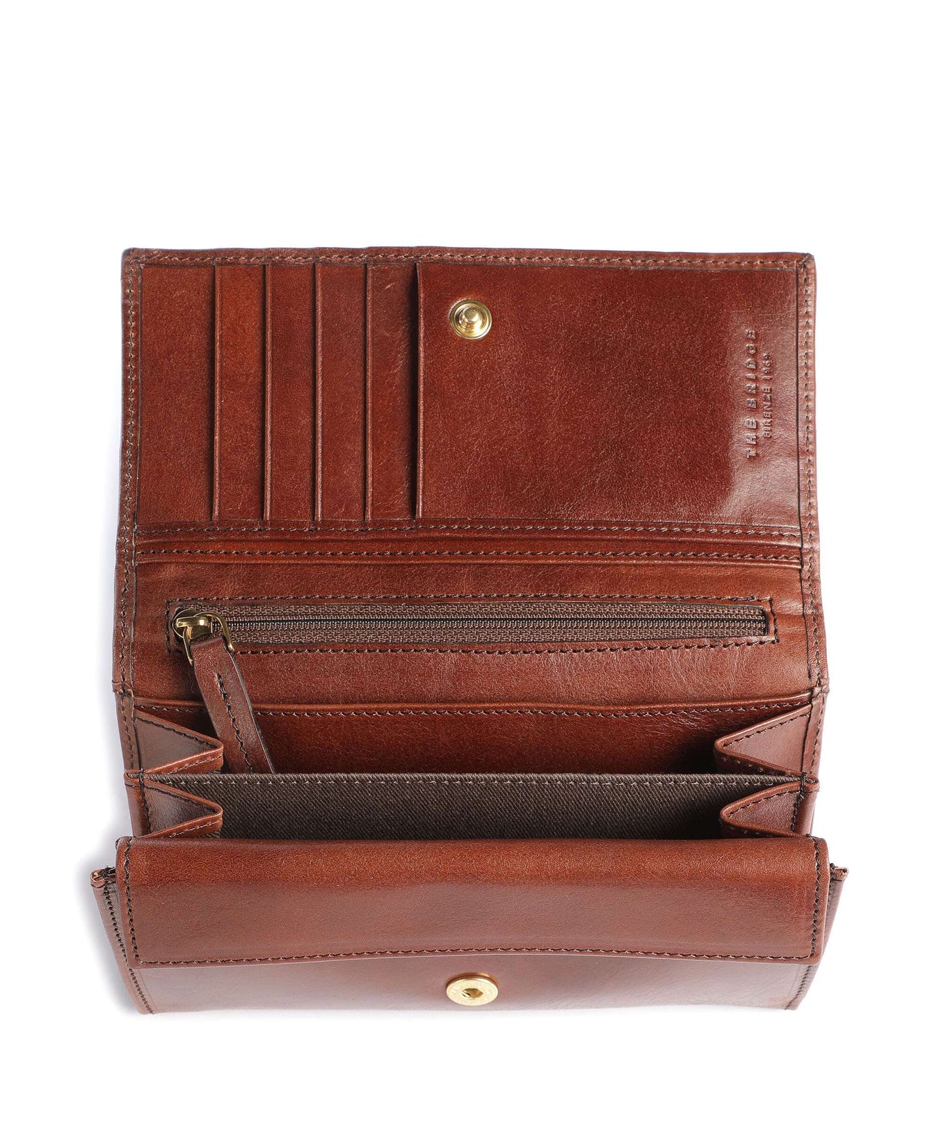 The Bridge Florentin Wallet marrone
