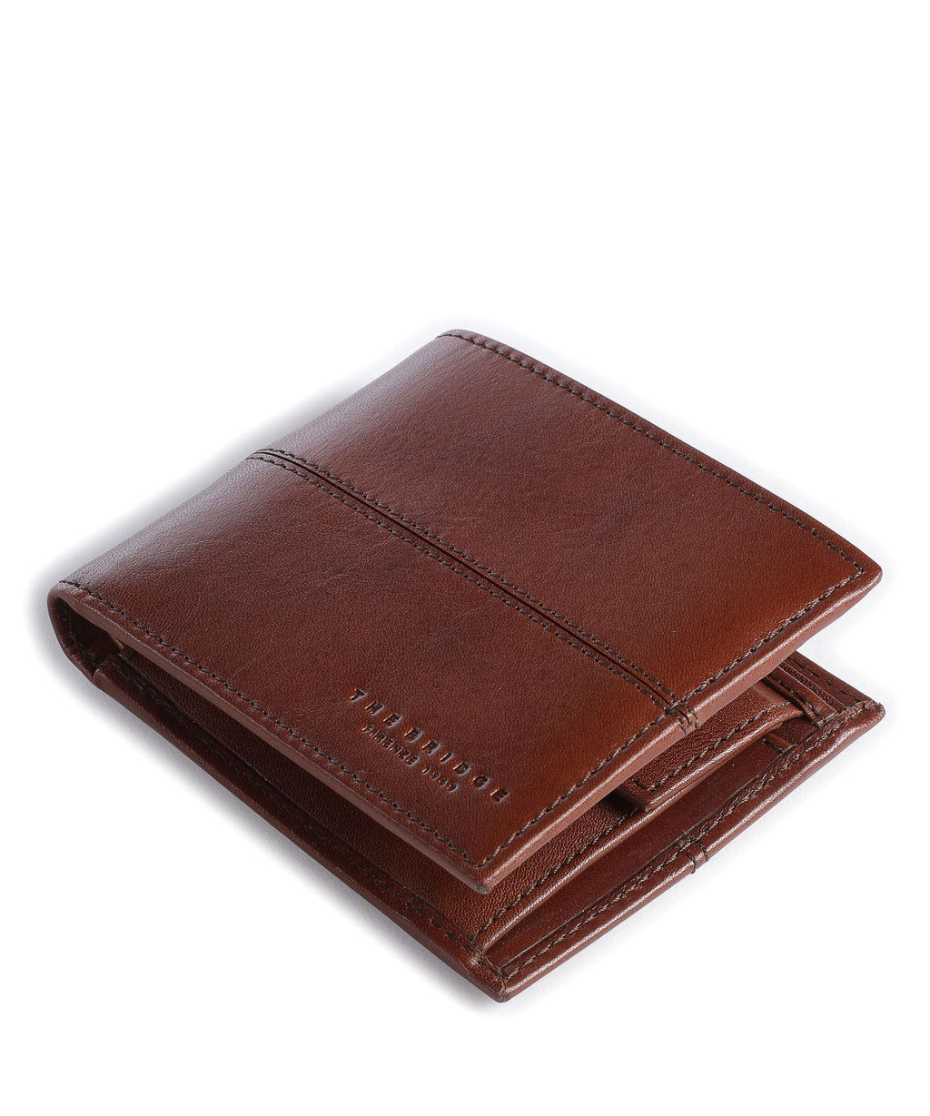 The Bridge Vespucci Wallet marrone