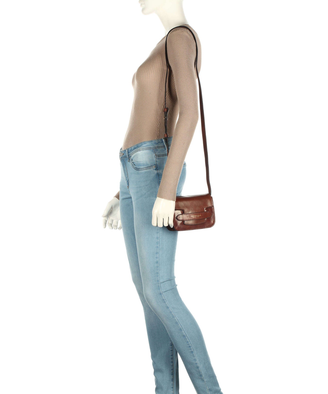 The Bridge Lucrezia Crossbody bag marrone