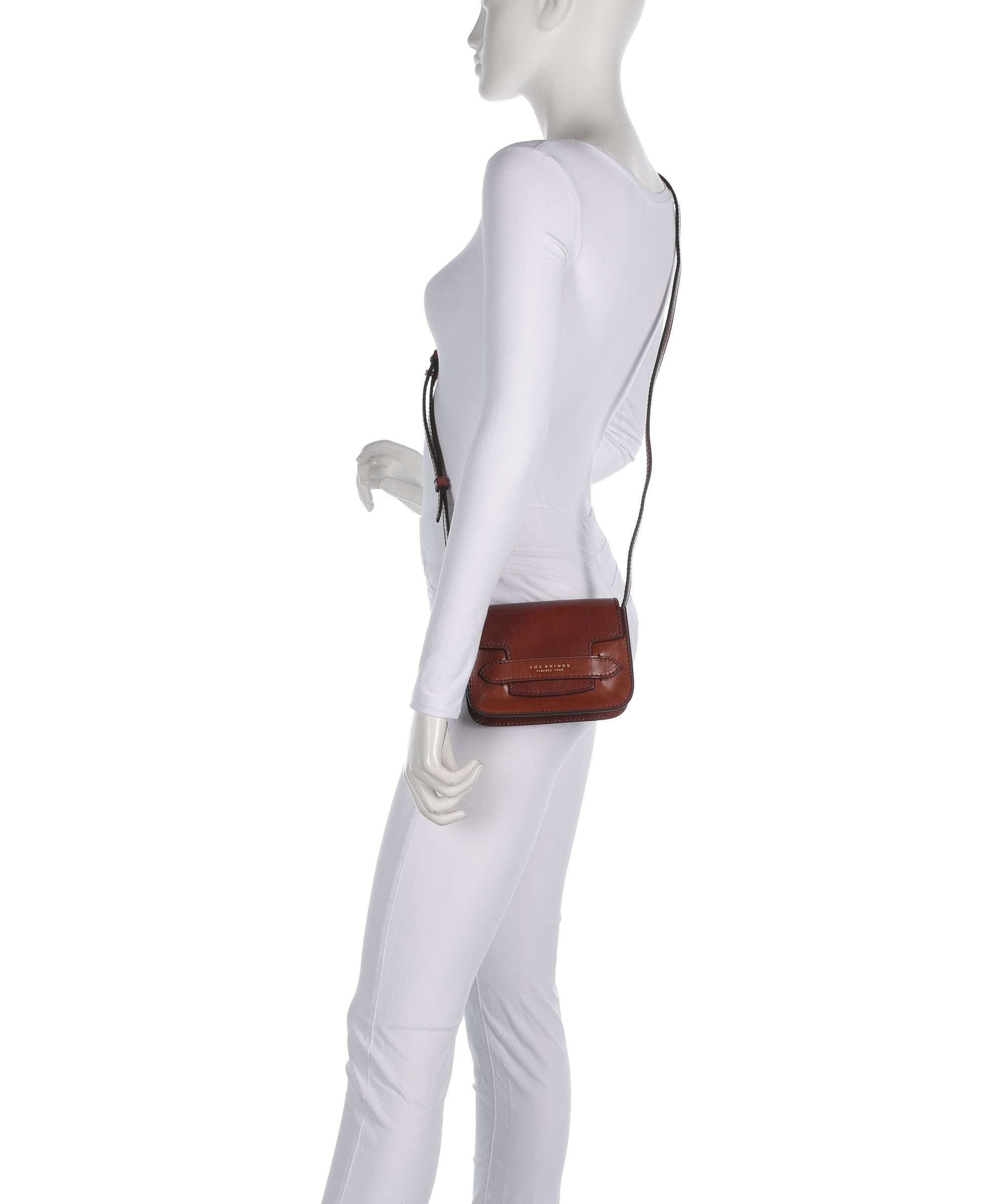 The Bridge Lucrezia Crossbody bag marrone