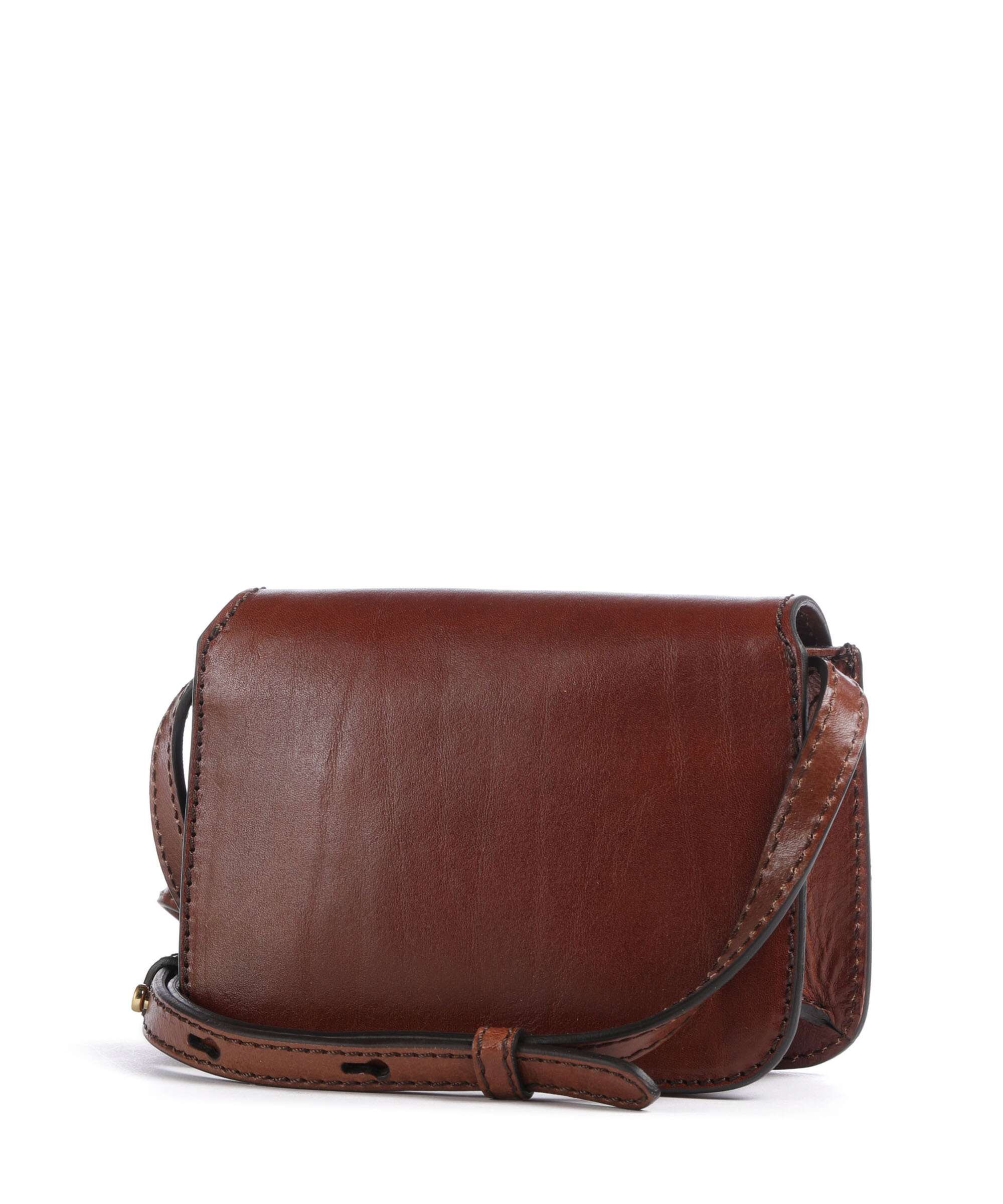 The Bridge Lucrezia Crossbody bag smooth cow leather marrone