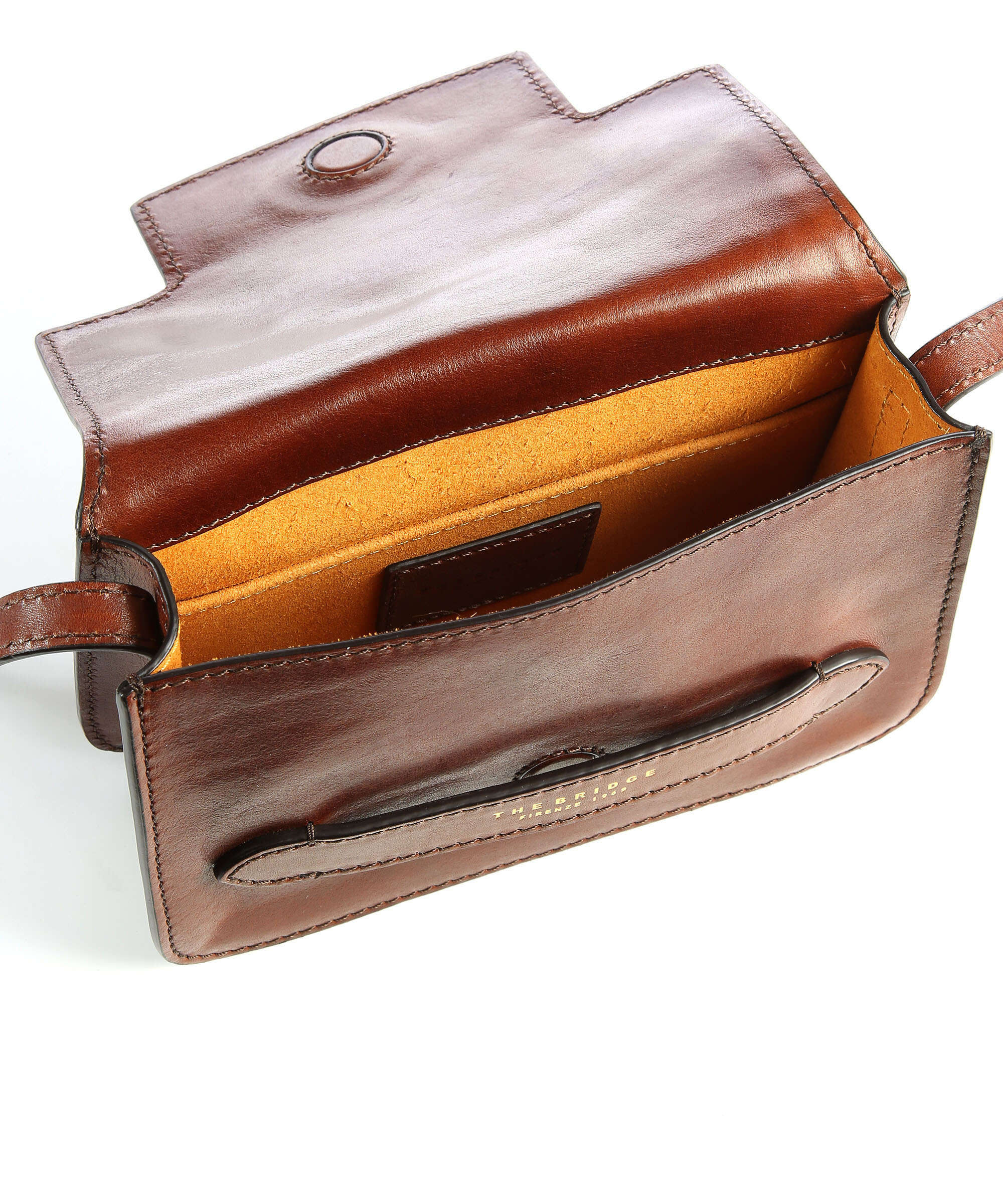 The Bridge Lucrezia Crossbody bag marrone