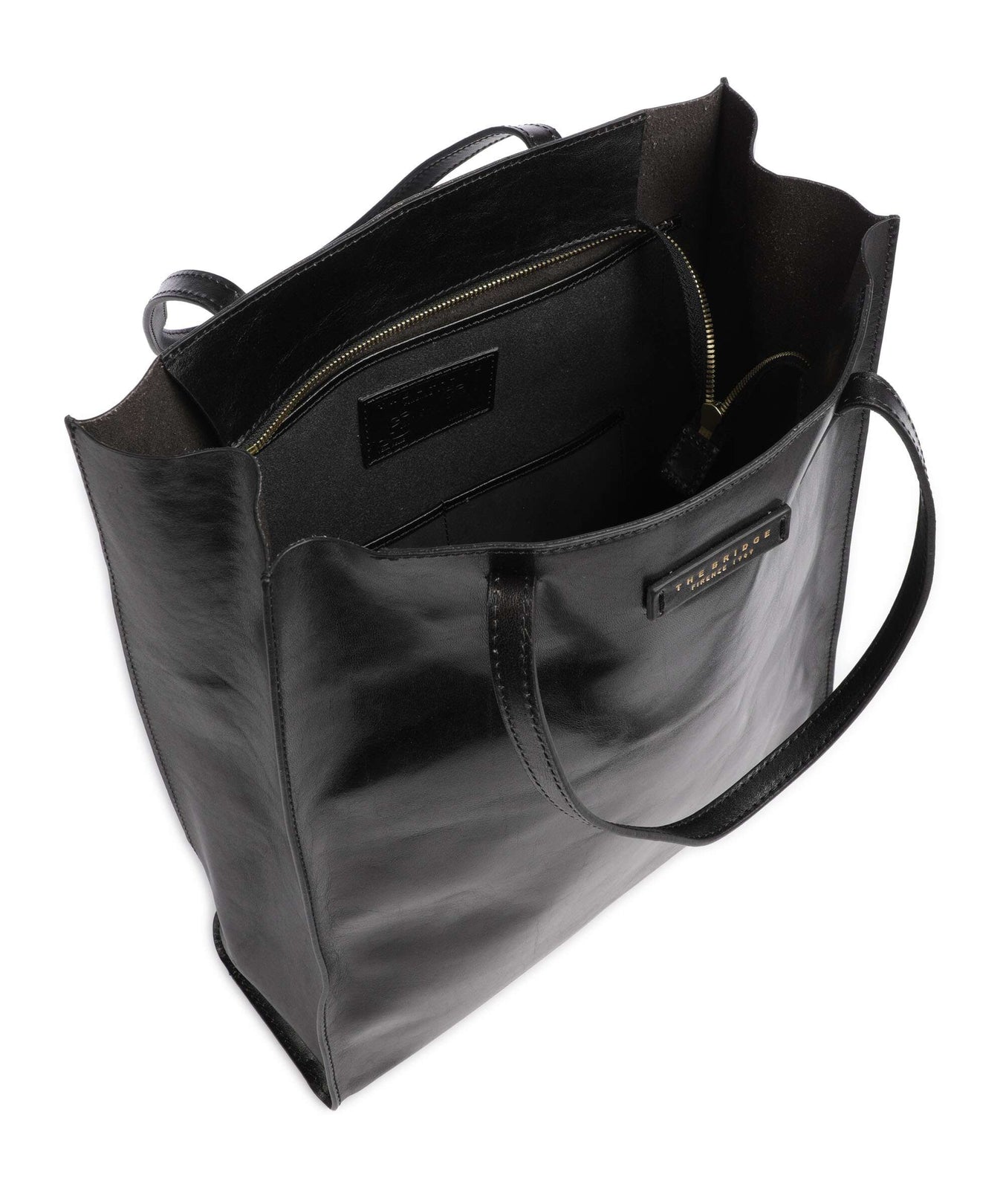 The Bridge Mirra Tote bag nero