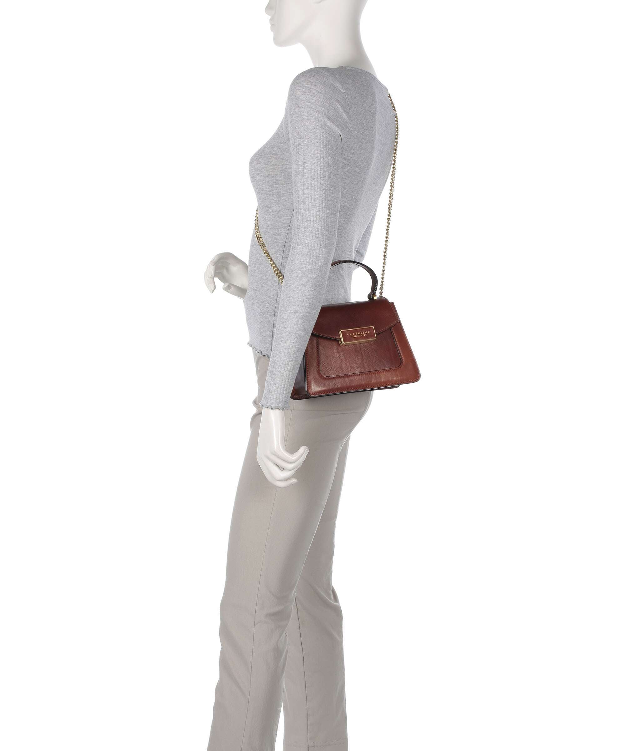 The Bridge Ginevra Crossbody bag brown