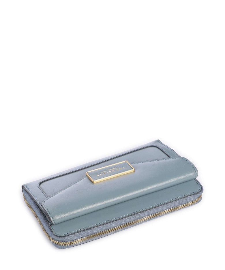 The Bridge Ginevra RFID Wallet baby blue