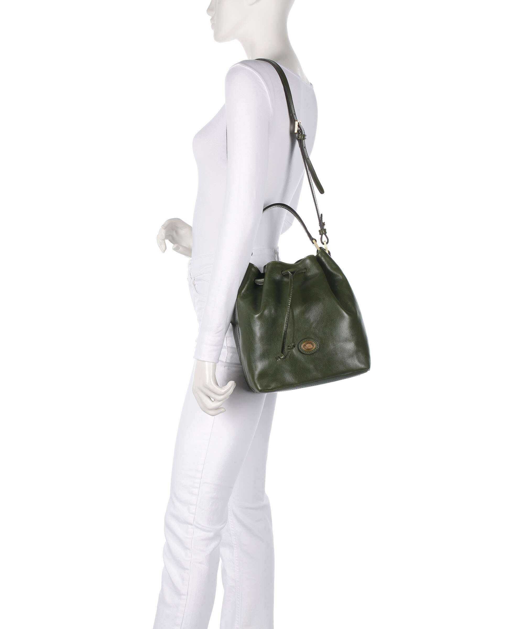 The Bridge Story Donna Bucket bag thyme