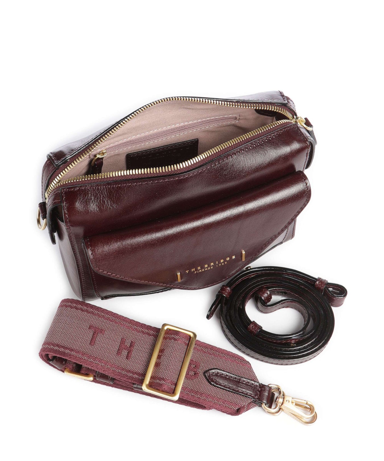 The Bridge Frida Crossbody bag mosto