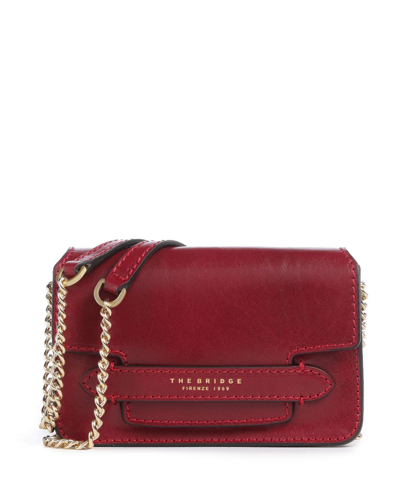 The Bridge Lucrezia Shoulder bag rosso ribes