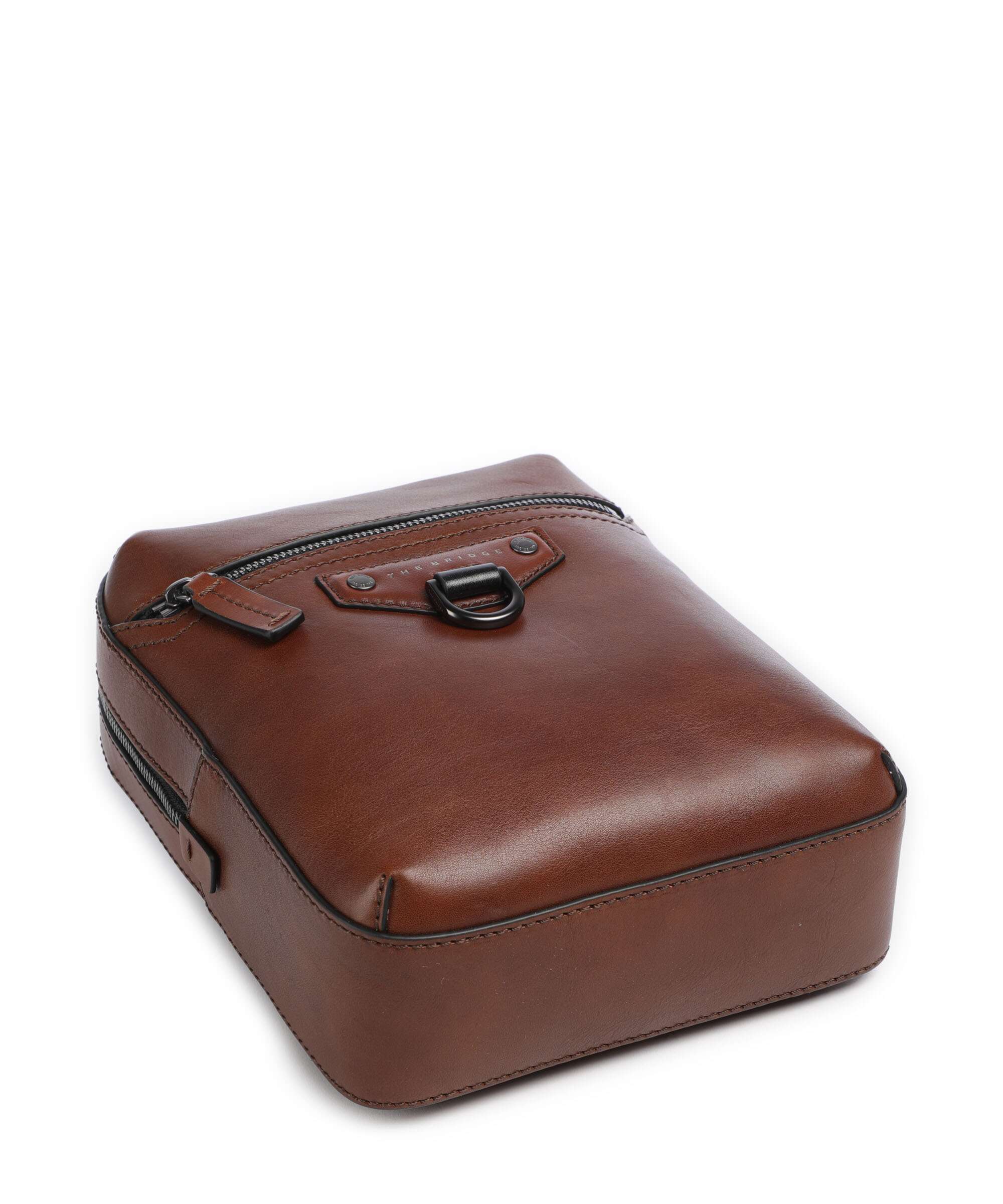 The Bridge Iacopo Crossbody bag marrone/rut scamosciato opaco