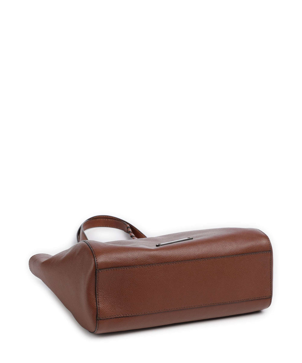 The Bridge Ines Tote bag marrone