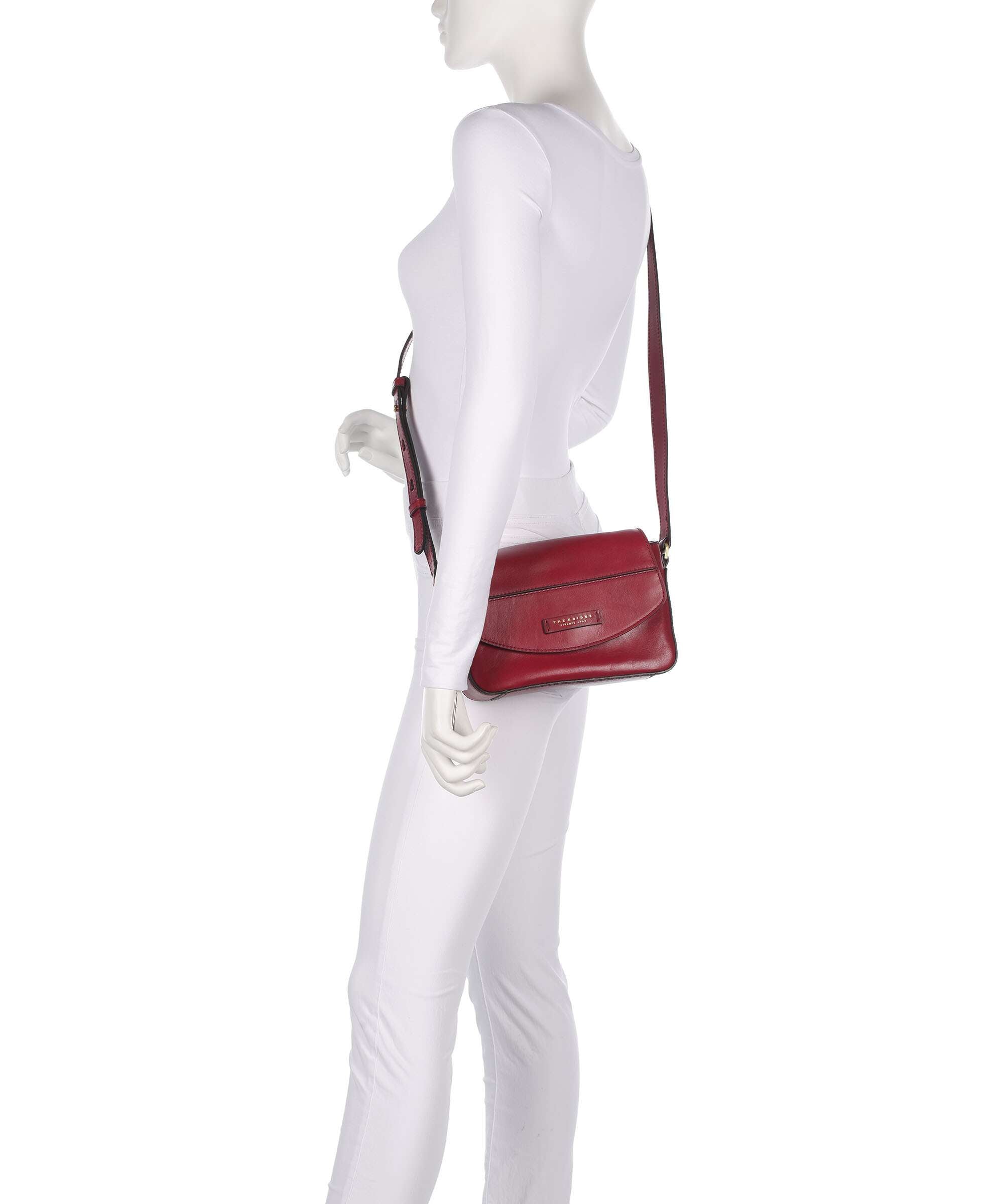 The Bridge Iolanda Crossbody bag rosso ribes
