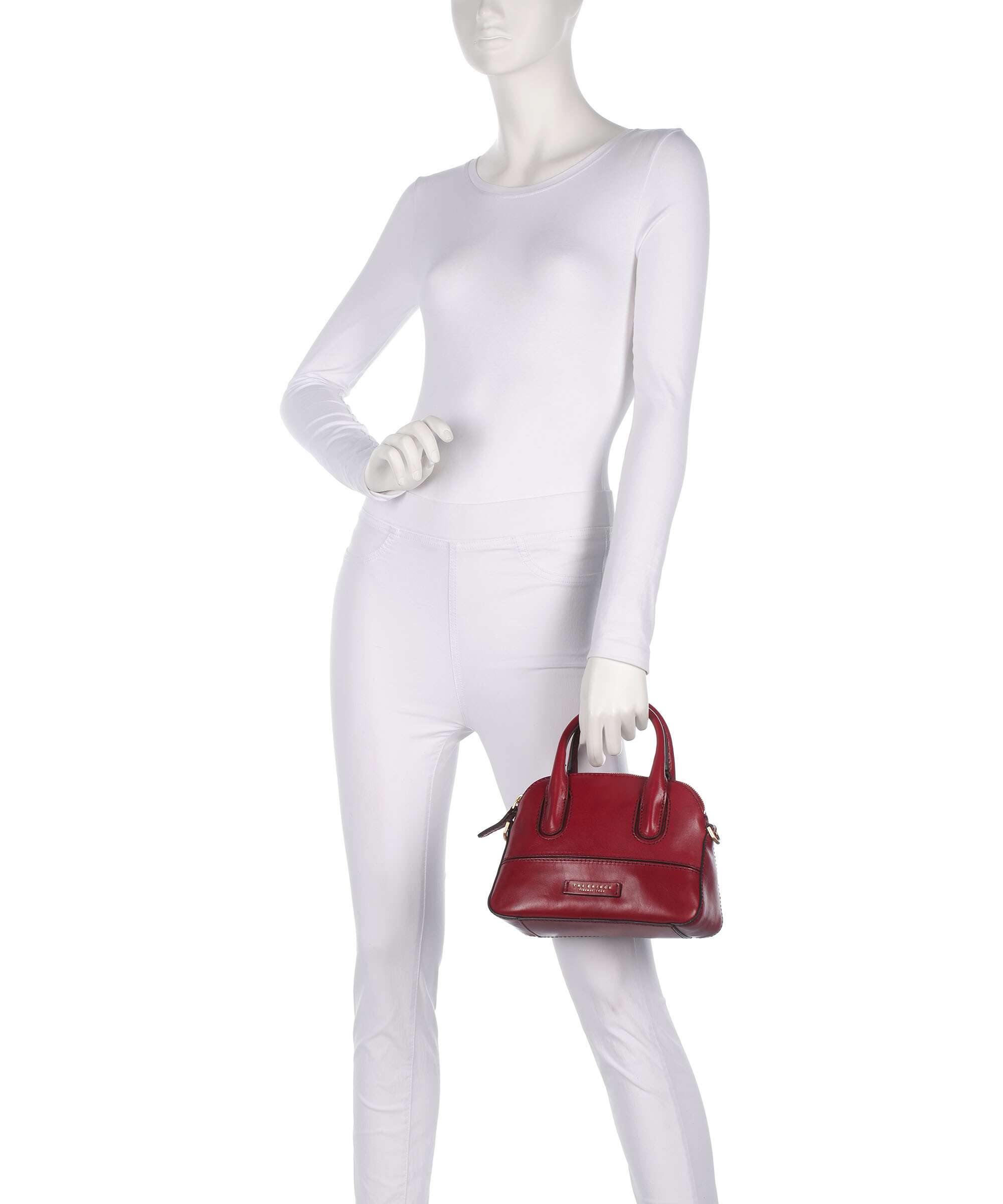 The Bridge Iolanda Handbag rosso ribes