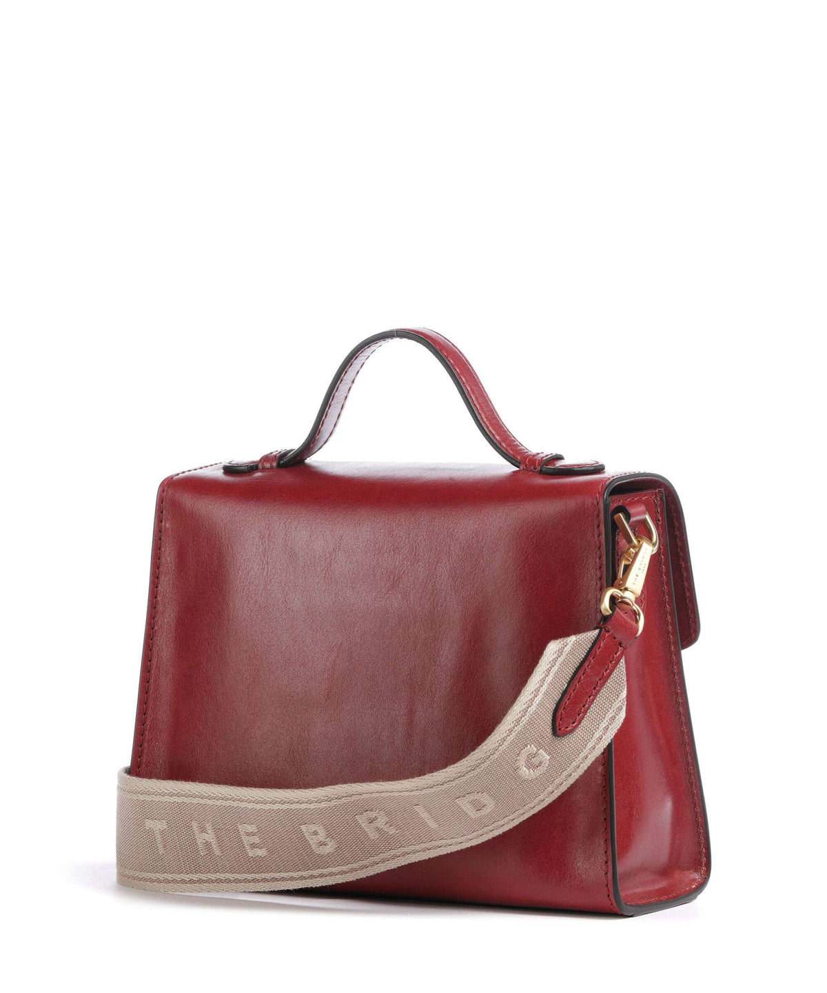 The Bridge Irene Handbag mattone