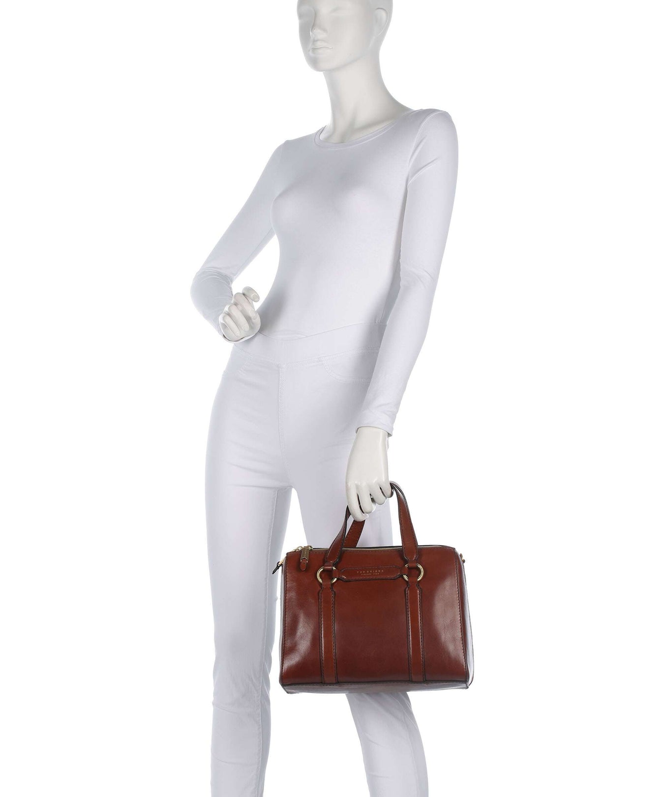 The Bridge Laura Handbag marrone