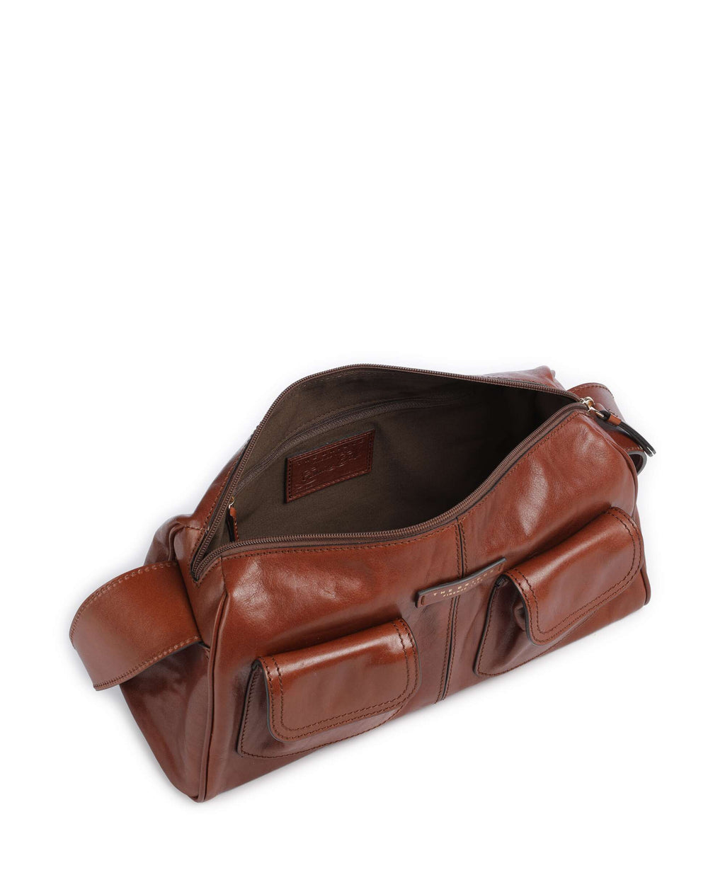 The Bridge Flora Shoulder bag marrone