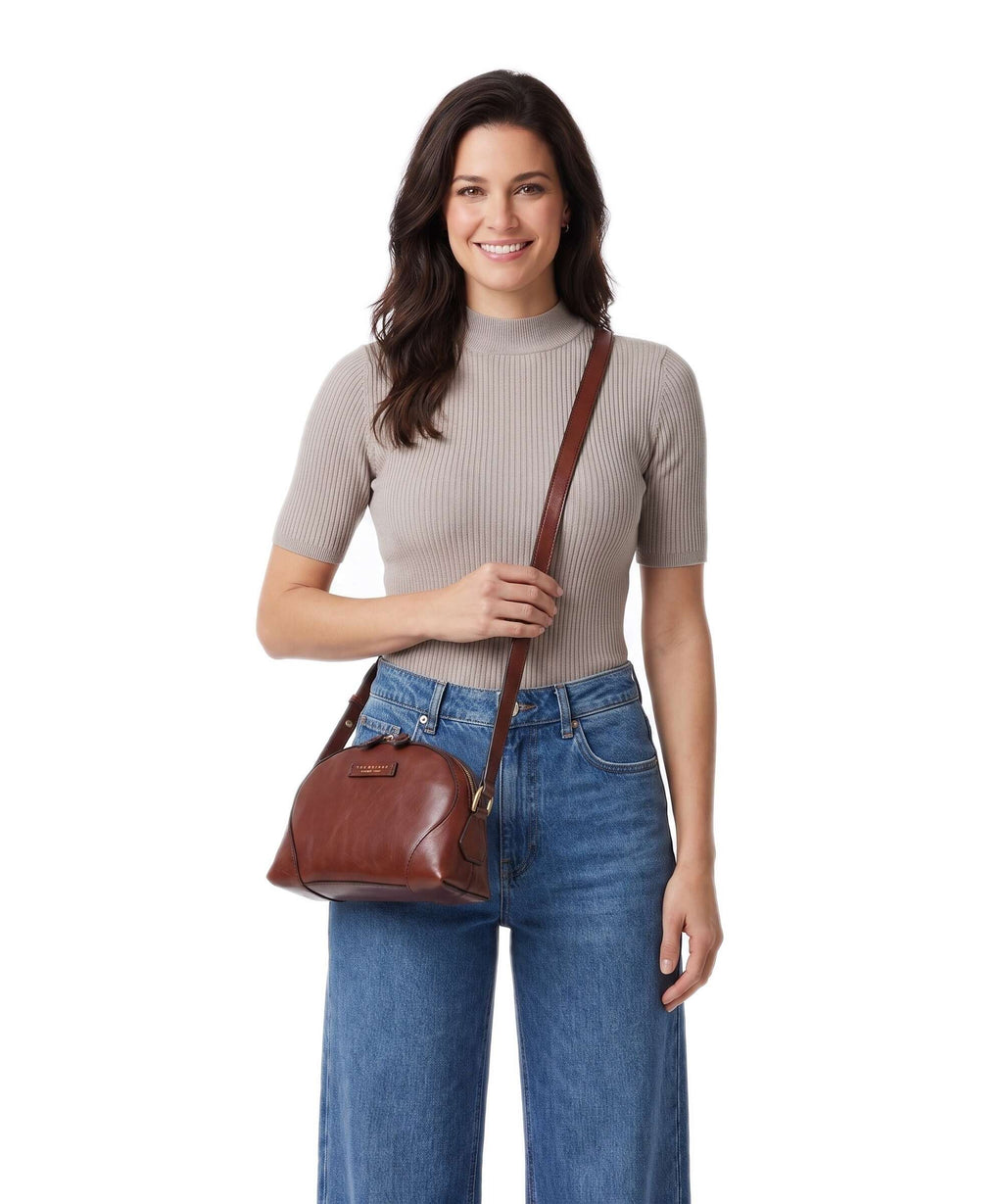 The Bridge Magda Crossbody bag marrone