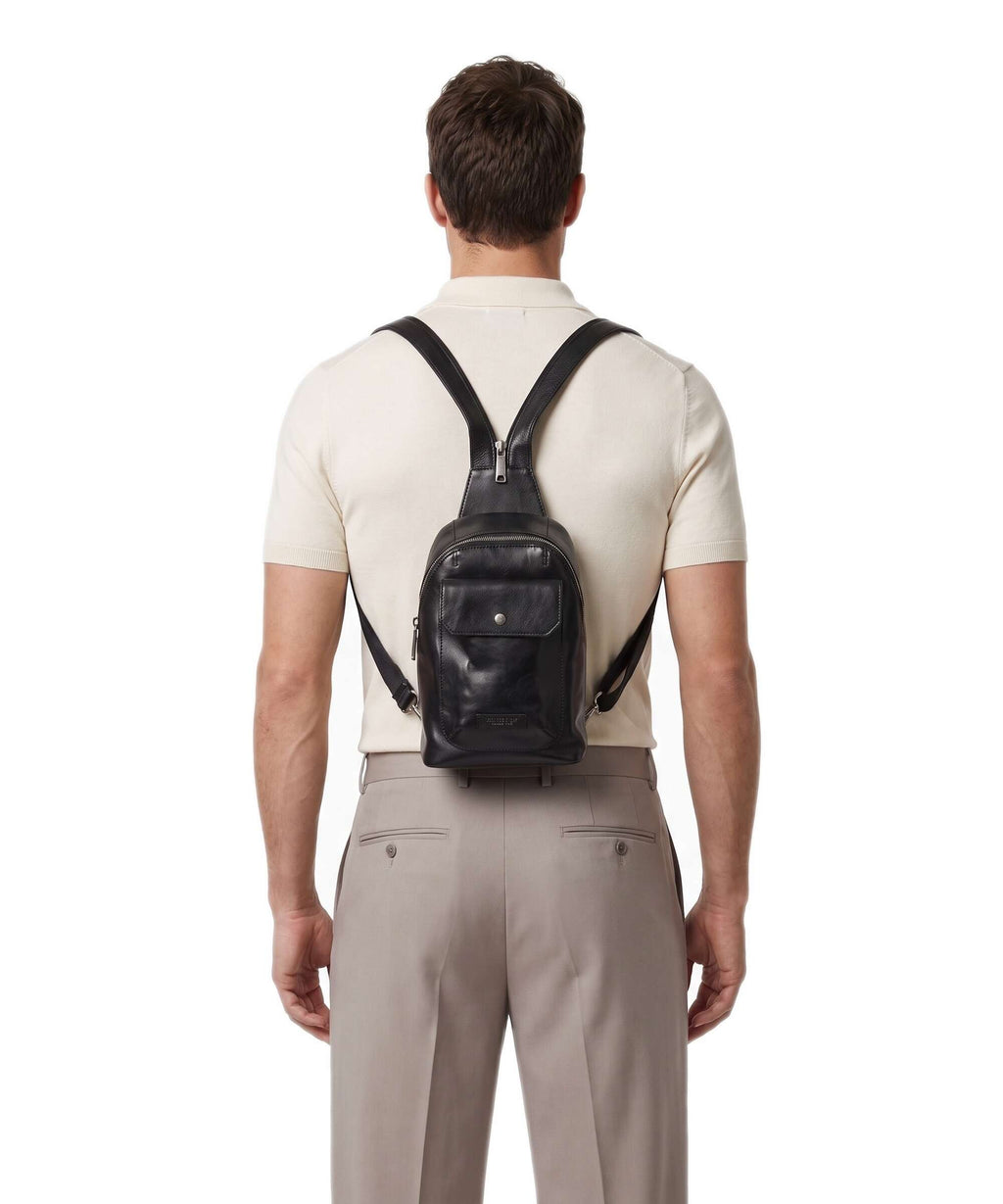 The Bridge Mattia Sling bag nero