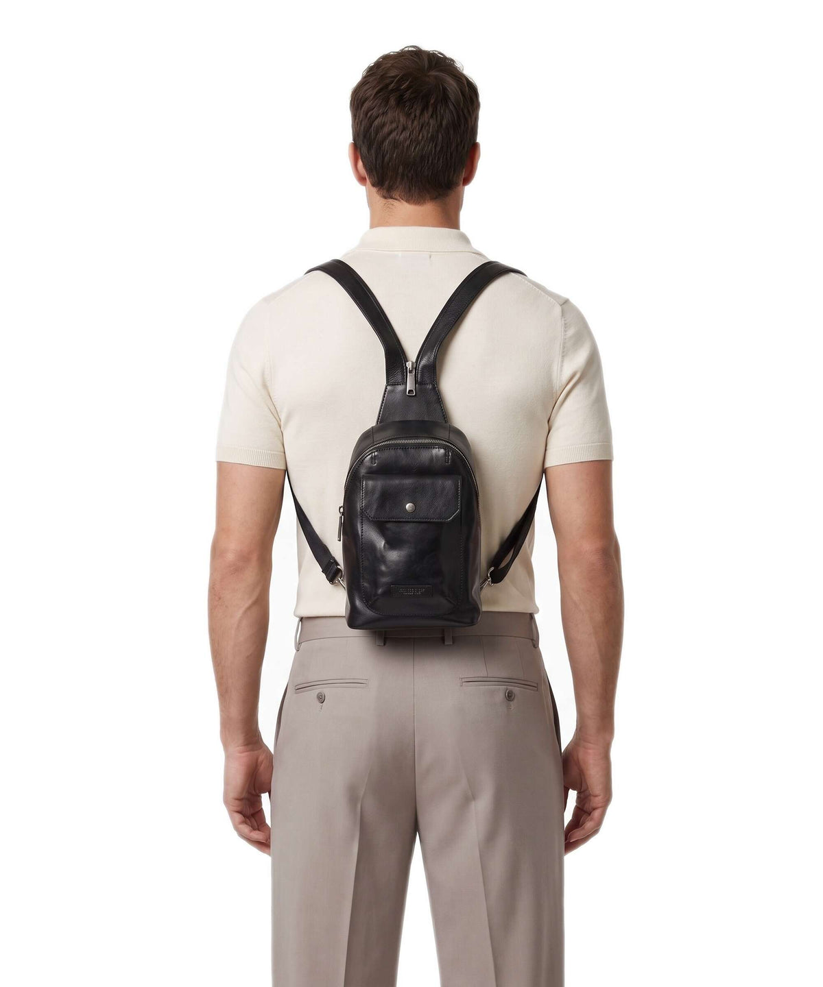 The Bridge Mattia Sling bag nero