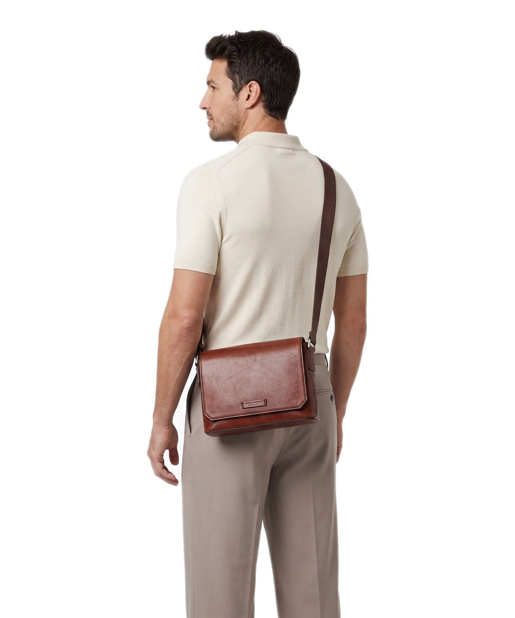 The Bridge Mattia Messenger bag marrone