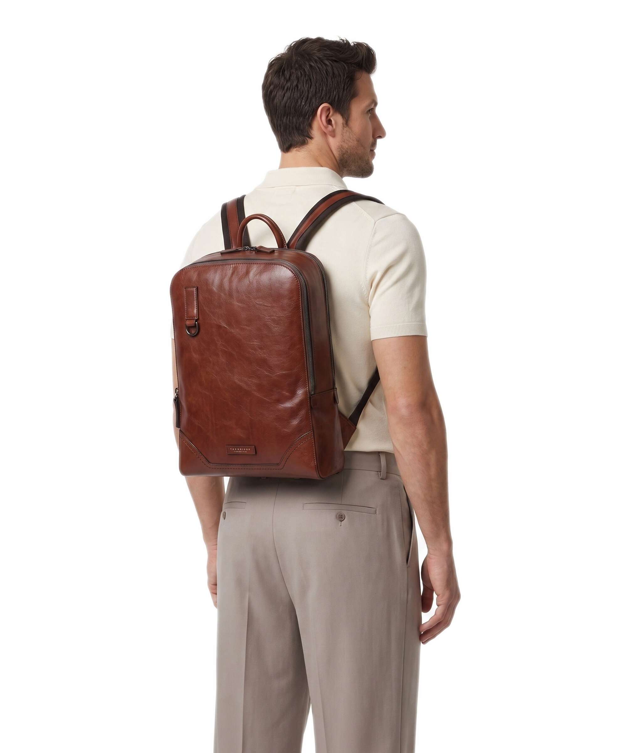 The Bridge Matteo Backpack marrone