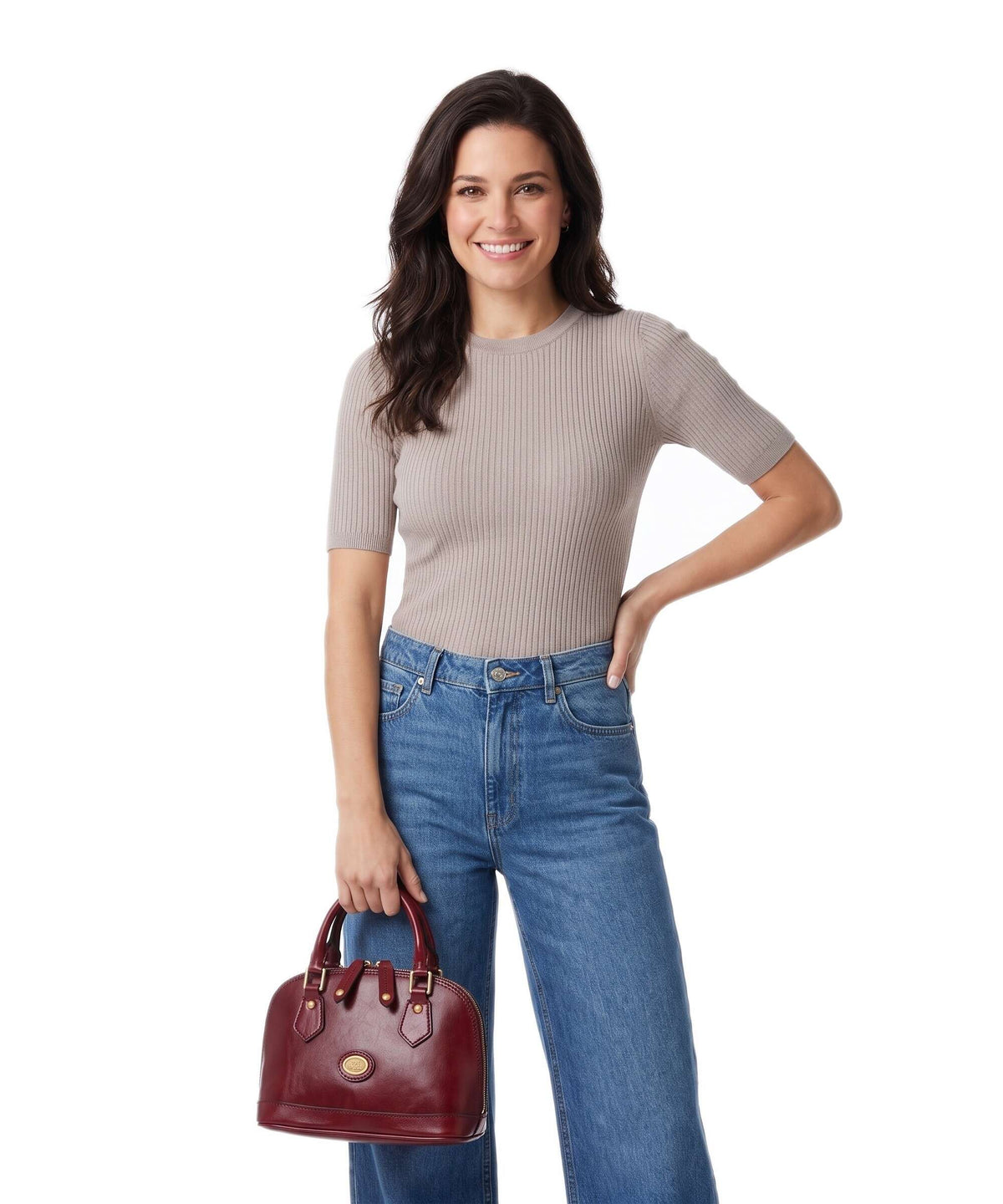 The Bridge Story Donna Handbag barolo
