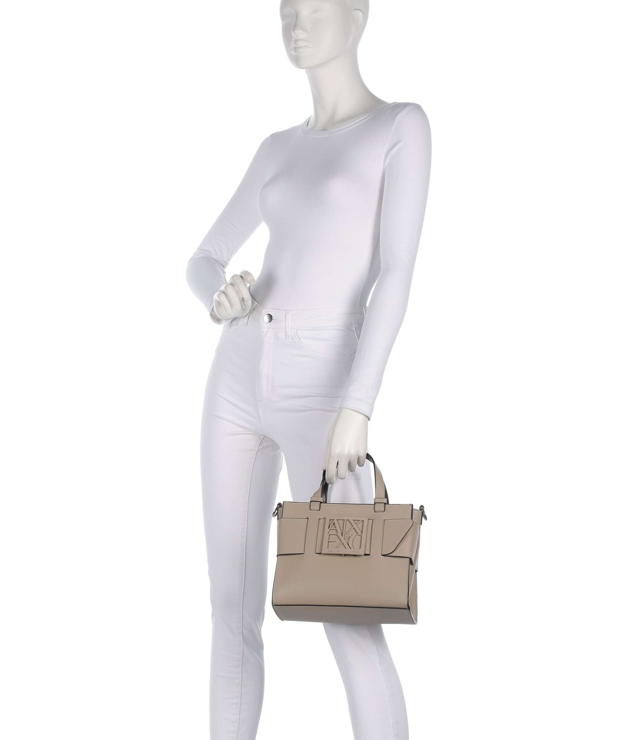 Armani Exchange Susy M Handbag sand