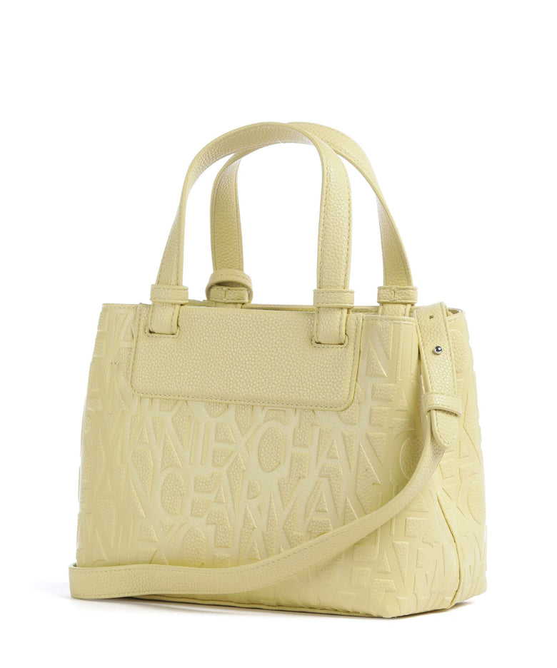 Armani Exchange Liz Monogram S Handbag sunlight