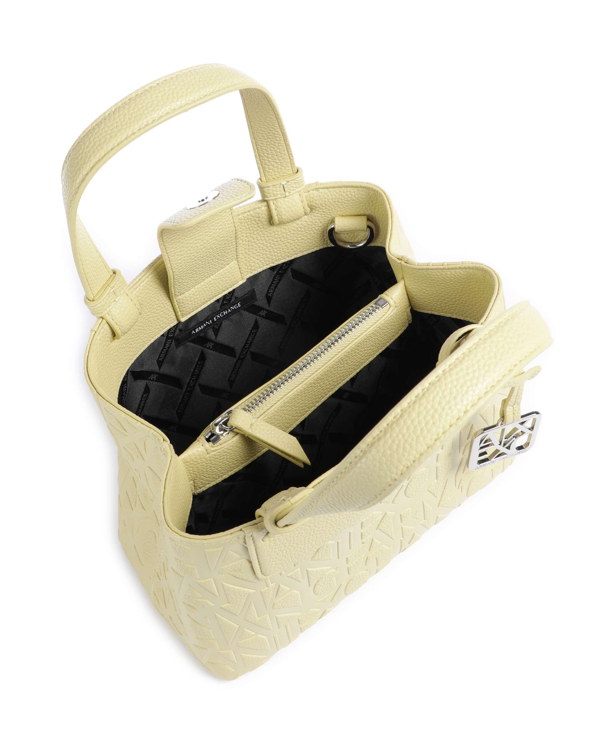 Armani Exchange Liz Monogram S Handbag sunlight