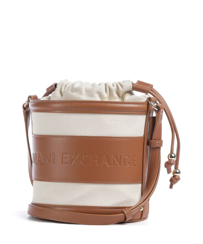 Armani Exchange Marisol Bucket bag natural/saline clay