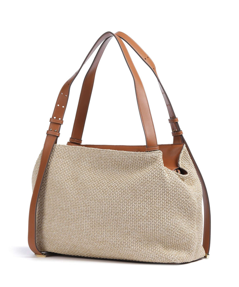Armani Exchange Alice M Hobo bag natural/saline clay