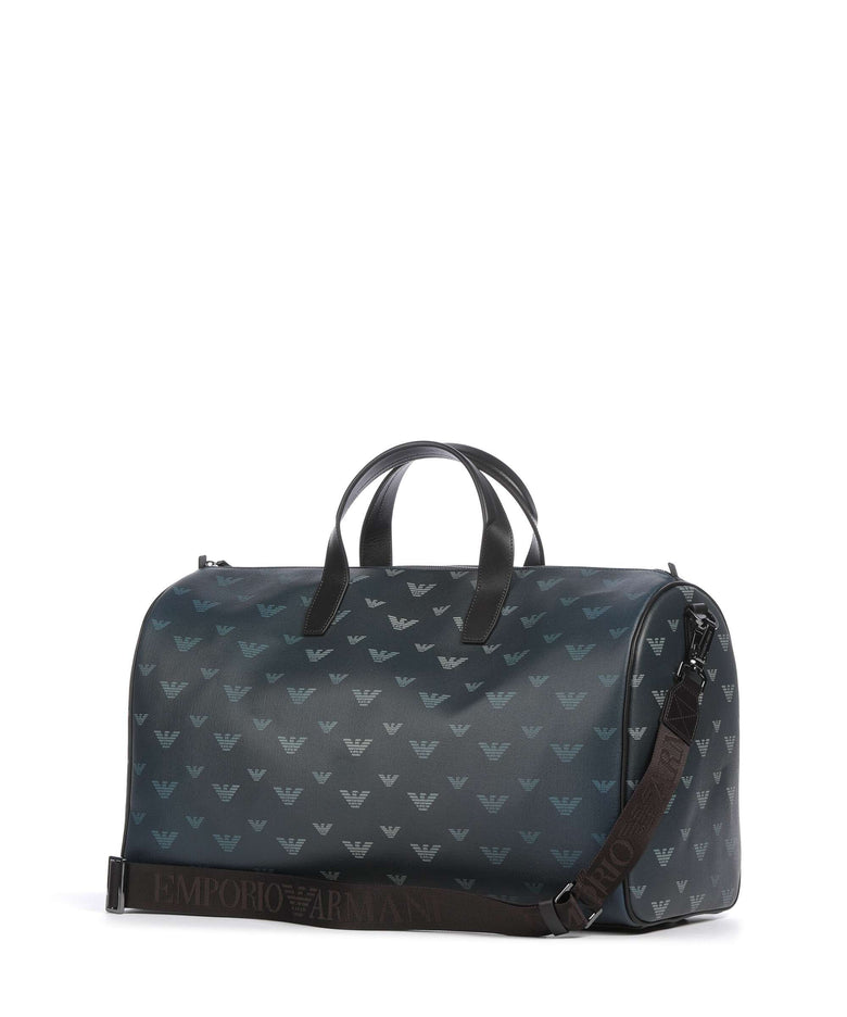 Emporio Armani Special Minorca Weekend bag blu/eagle all over